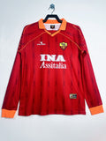 Roma 1999/00 Long Sleeve Home Shirt