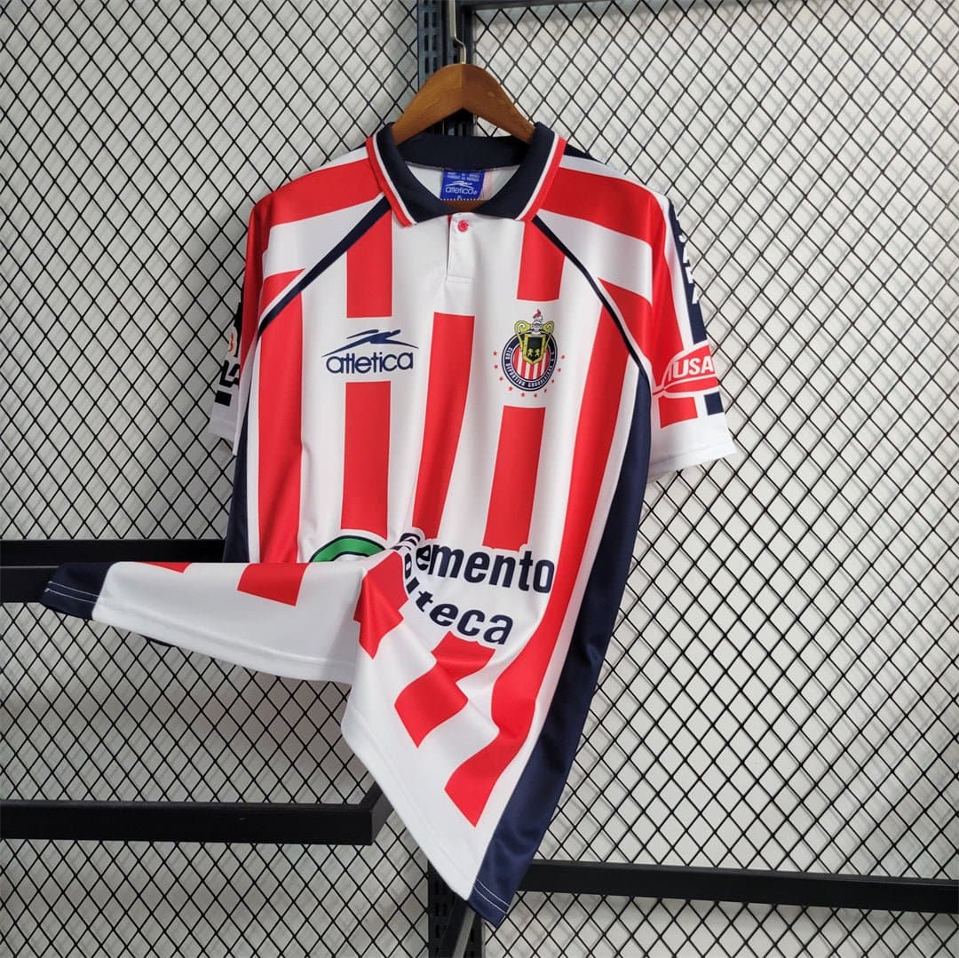 Chivas 2002-03 Home Retro Football Shirt
