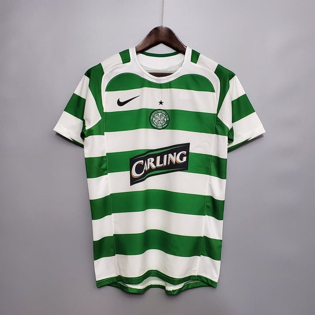 Celtic 2005-06 Home Retro Football Shirt