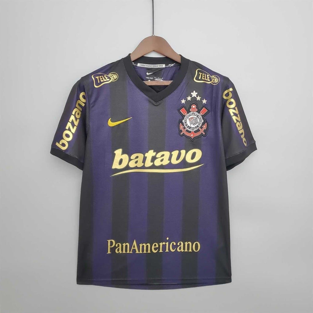 Corinthians 2009-10 Away Retro Football Shirt