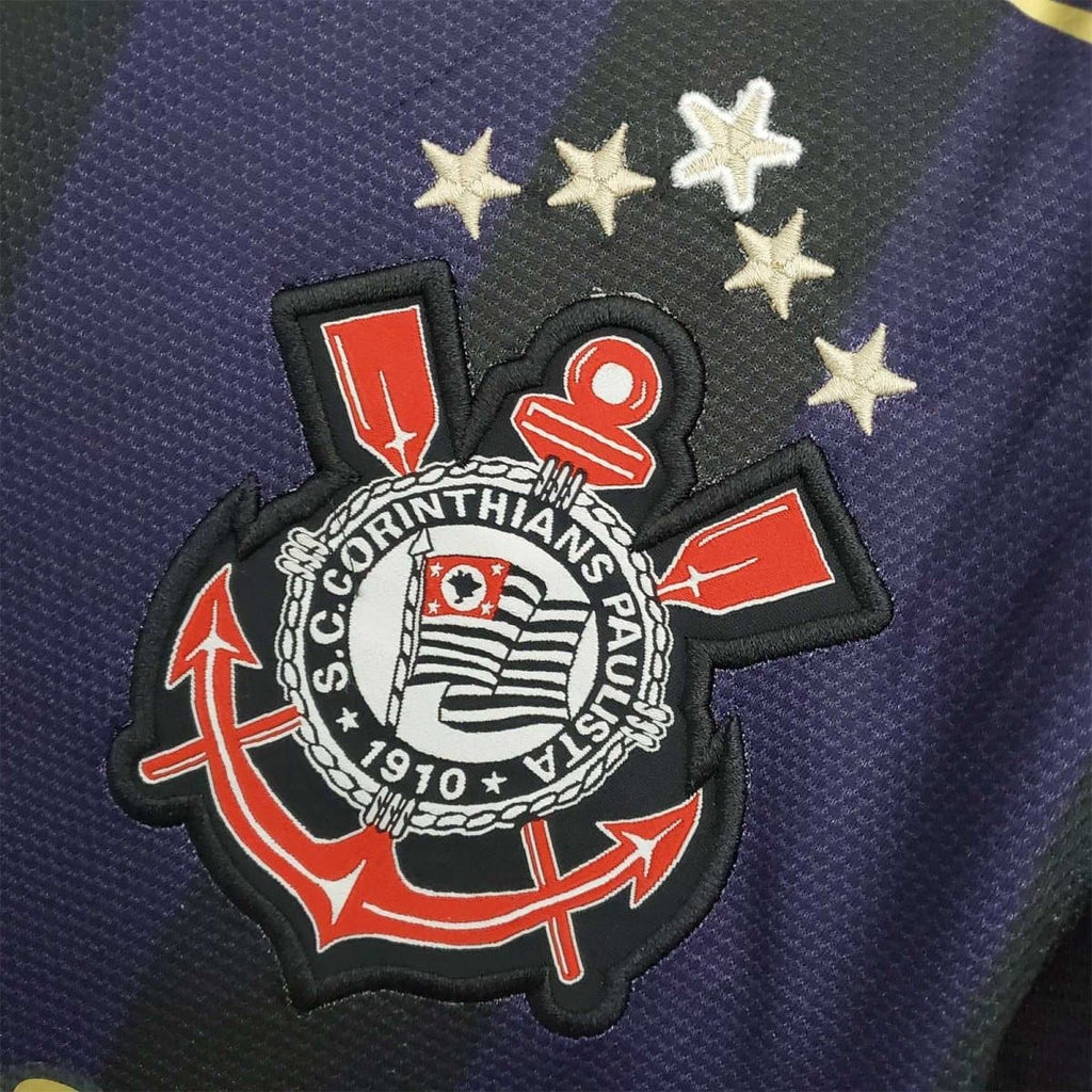 Corinthians 2009-10 Away Retro Football Shirt