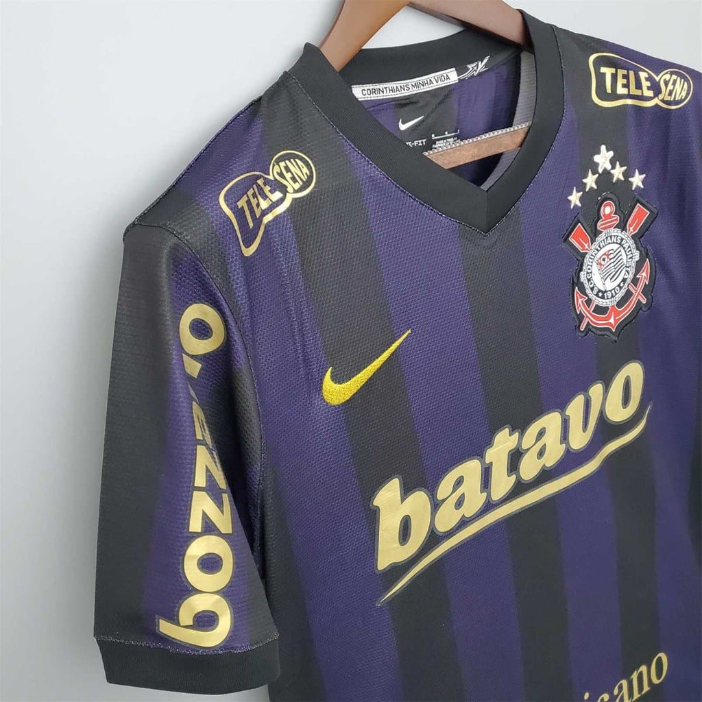 Corinthians 2009-10 Away Retro Football Shirt