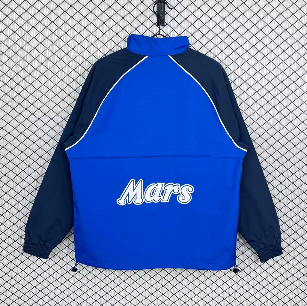 Napoli Retro Windbreaker (Dark Blue)