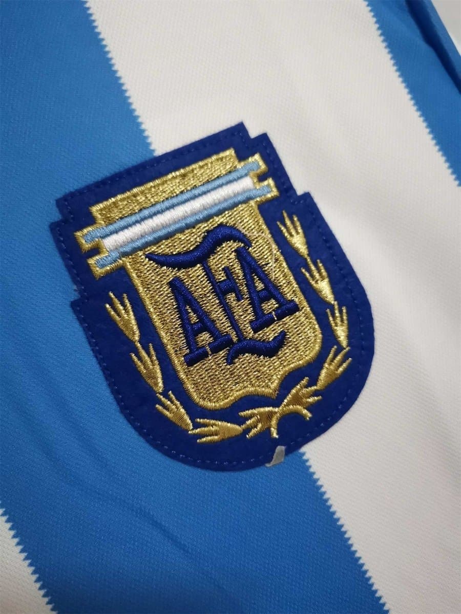 Argentina 1986 Home Retro Football Jersey
