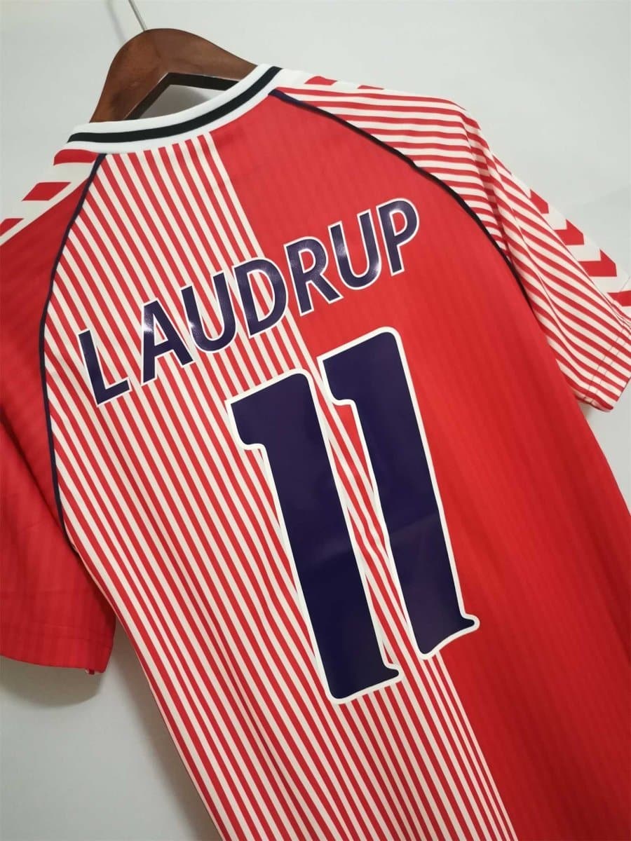 Denmark 1986 Retro Football Jersey