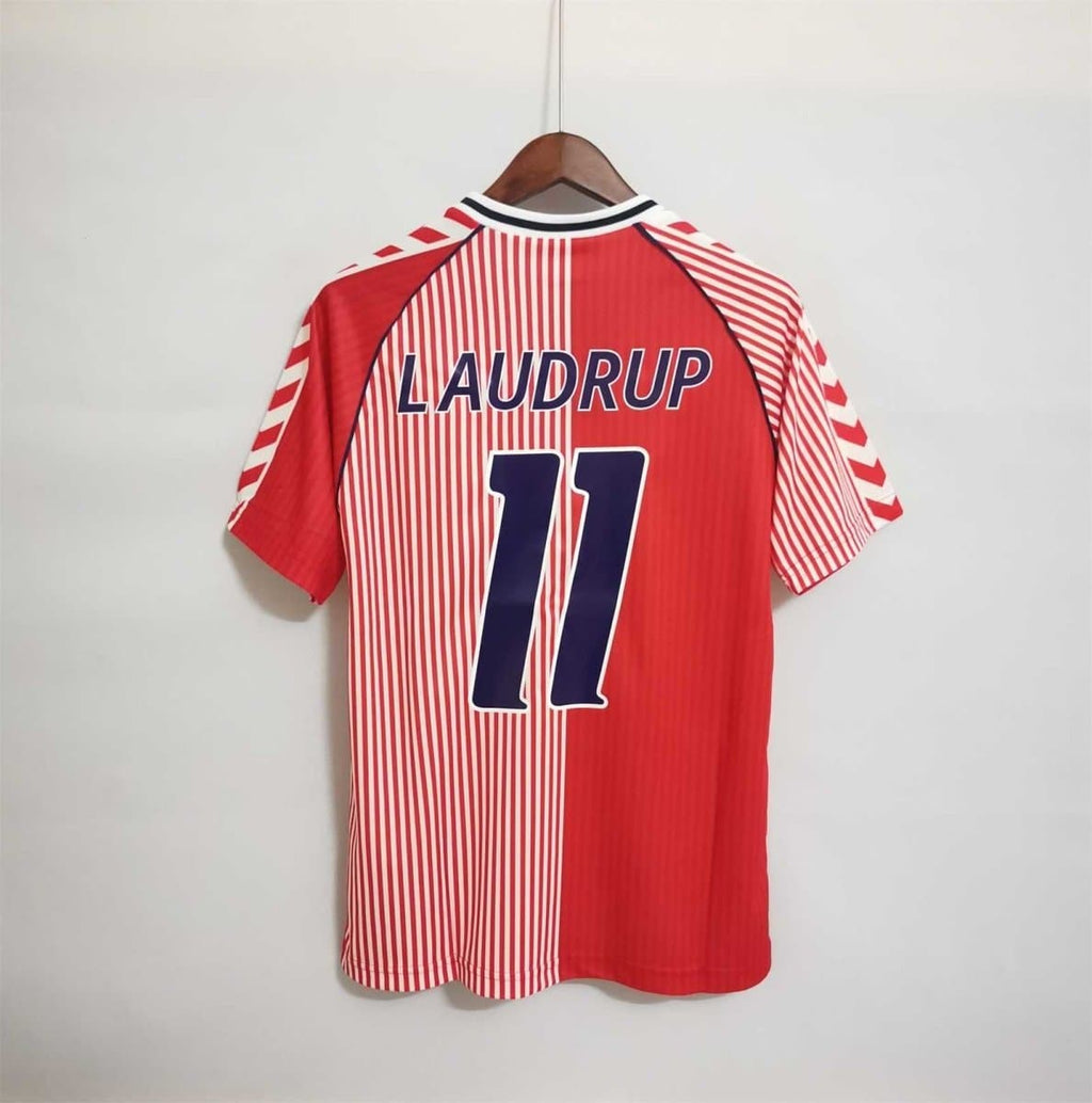 Denmark 1986 Retro Football Jersey