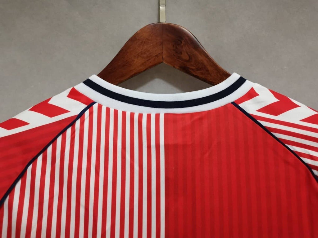 Denmark 1986 Retro Football Jersey