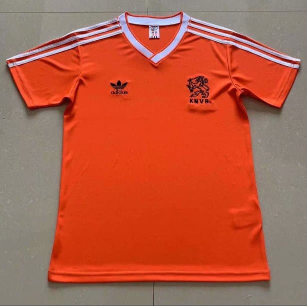 Netherlands 1986 Home Football Jersey