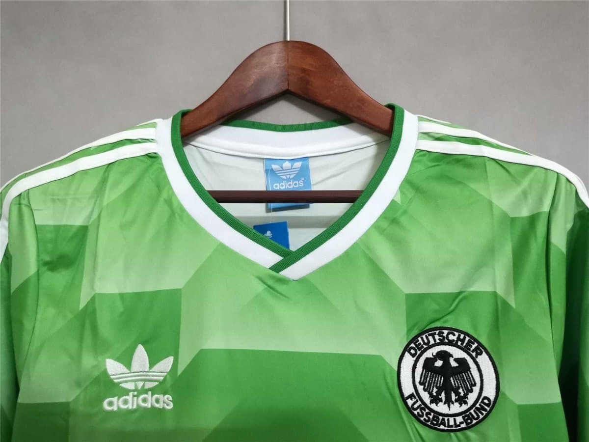 Germany 1988 Away Retro Football Jersey