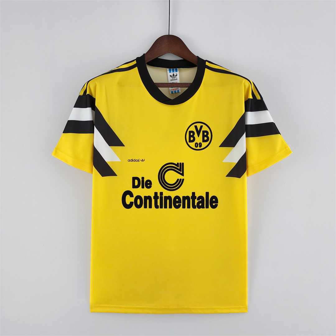 Borussia Dortmund 1989 Retro Football Jersey