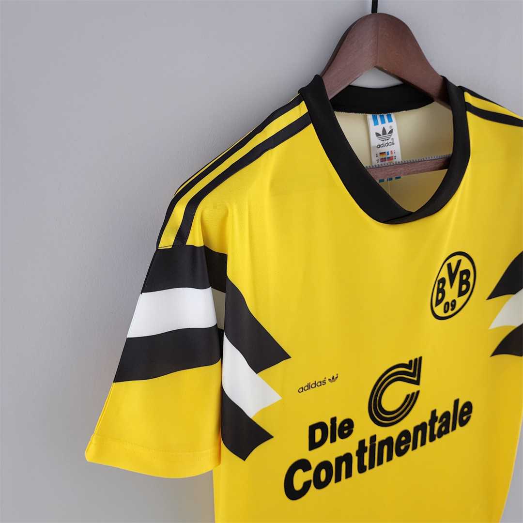 Borussia Dortmund 1989 Retro Football Jersey