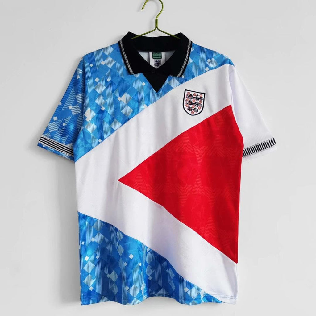 England 1990 Retro Home Football Jersey