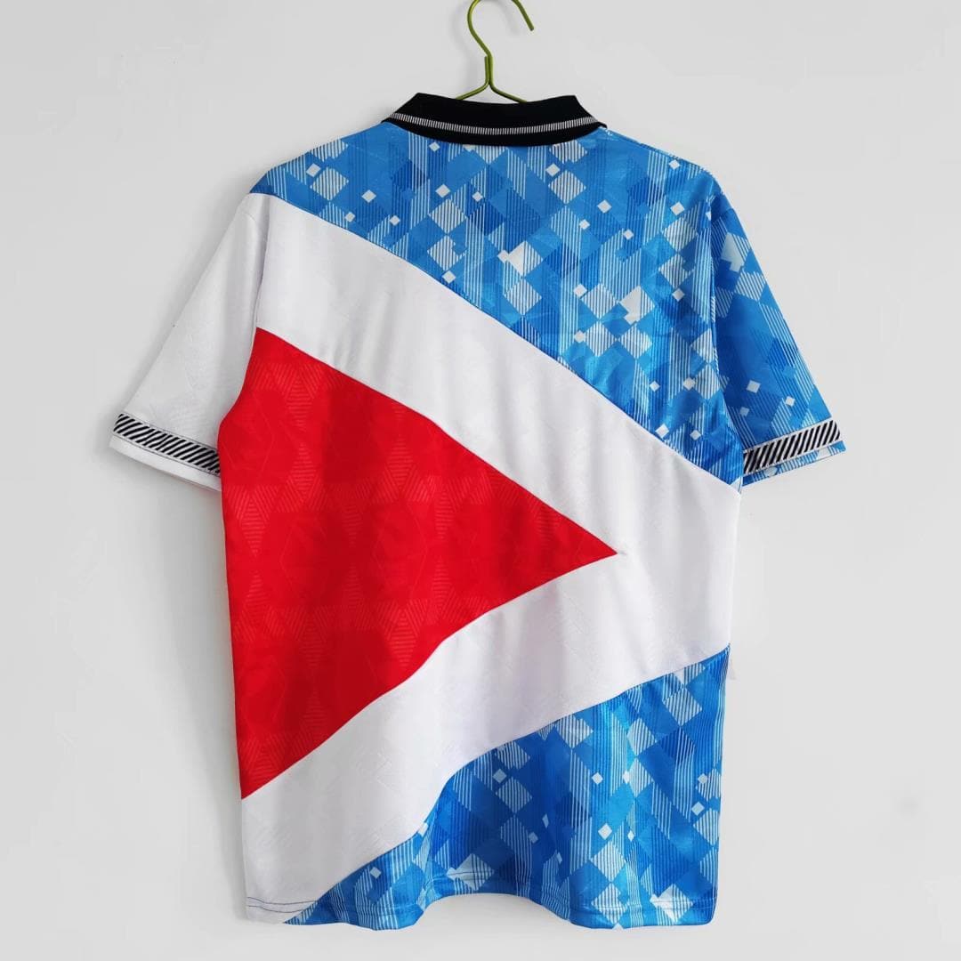 England 1990 Retro Home Football Jersey