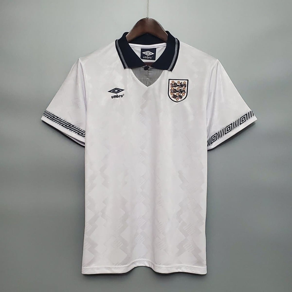 England 1990 Home Retro Football Jersey