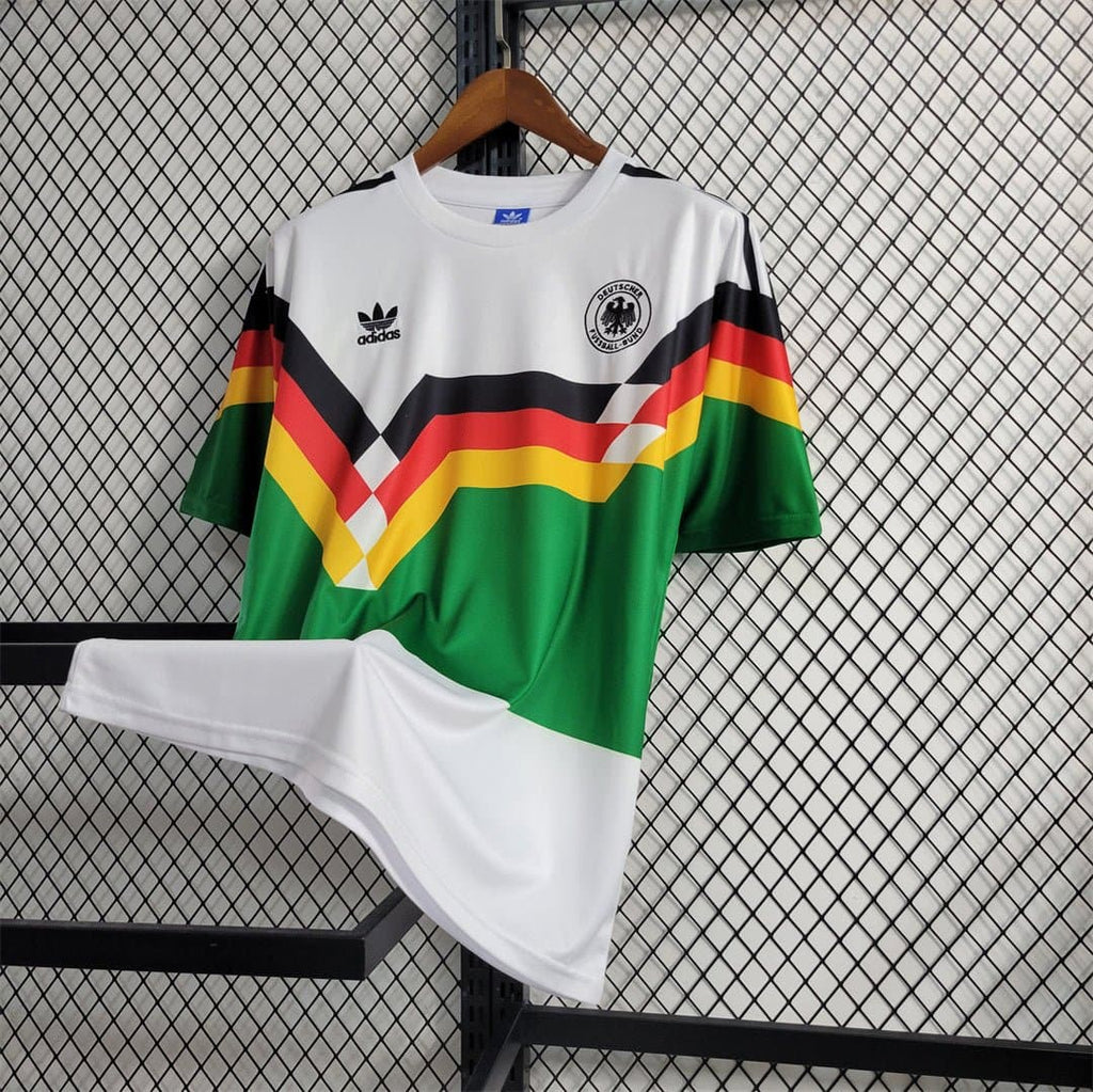 Germany 1990 Retro Away Football Jersey