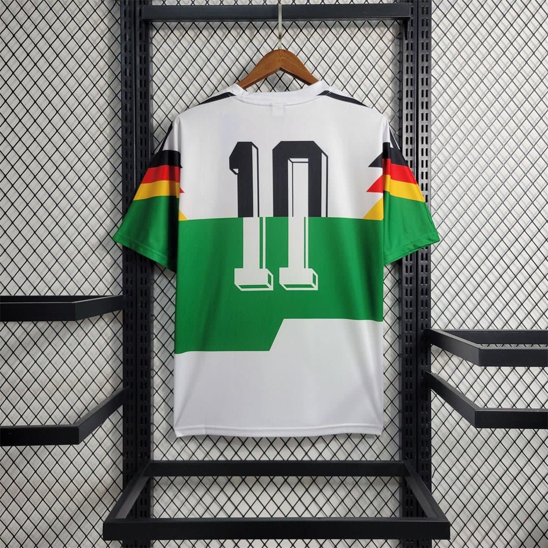 Germany 1990 Retro Away Football Jersey