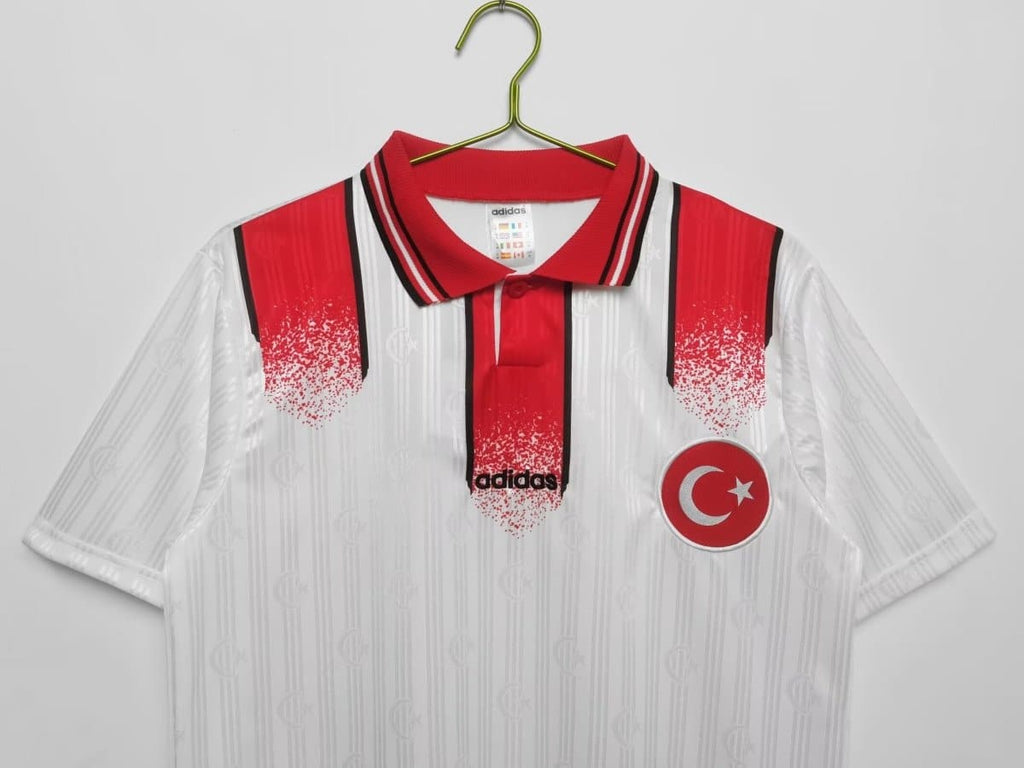 Turkey 1990 Away Retro Football Jersey