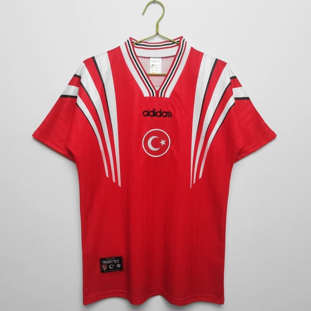 Turkey 1990 Home Retro Football Jersey