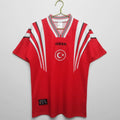 Turkey 1990 Home Retro Football Jersey
