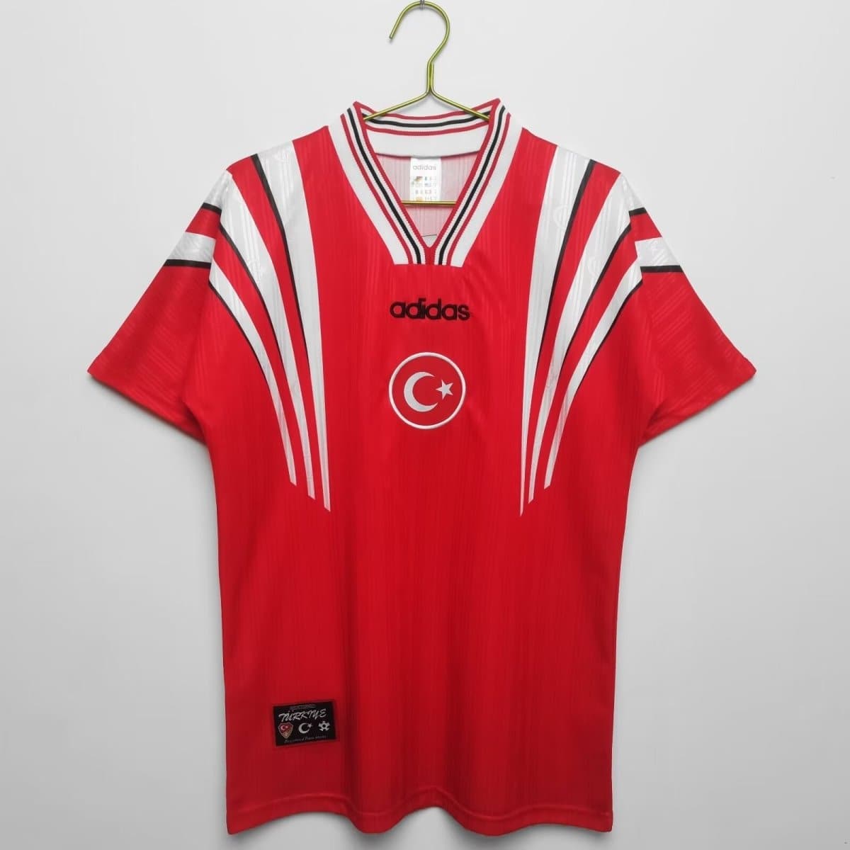 Turkey 1990 Home Retro Football Jersey