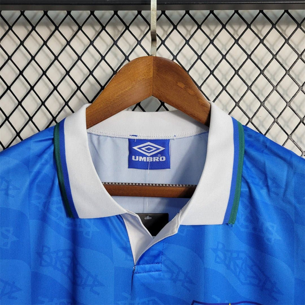 Brazil 1992 Away Retro Football Jersey