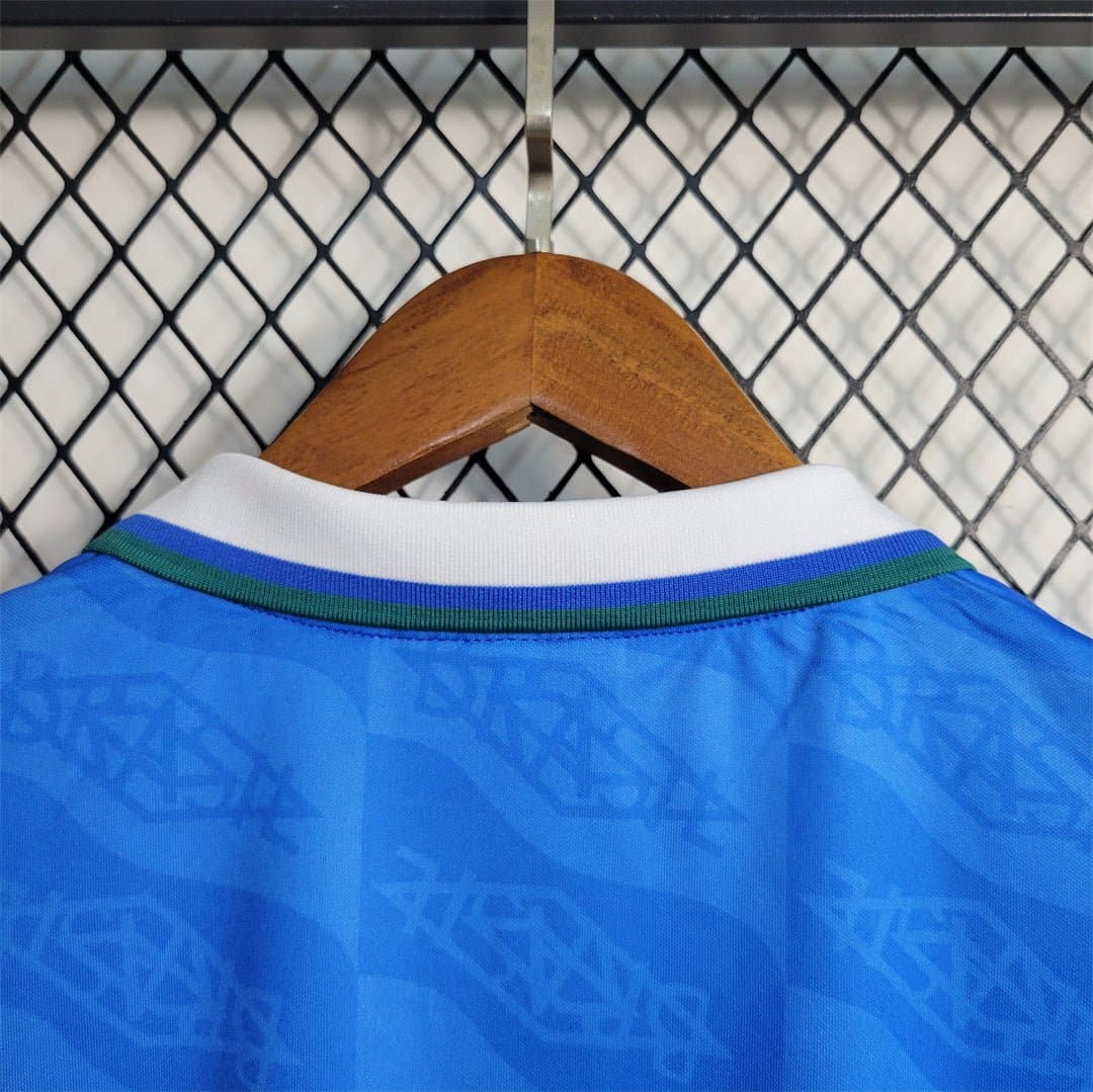 Brazil 1992 Away Retro Football Jersey
