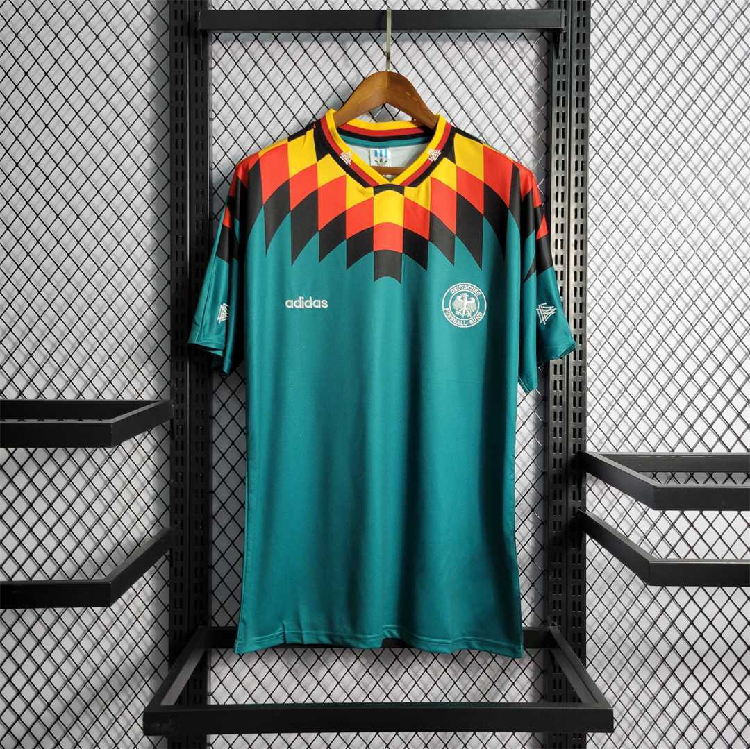 Germany 1994 Retro Away Football Jersey
