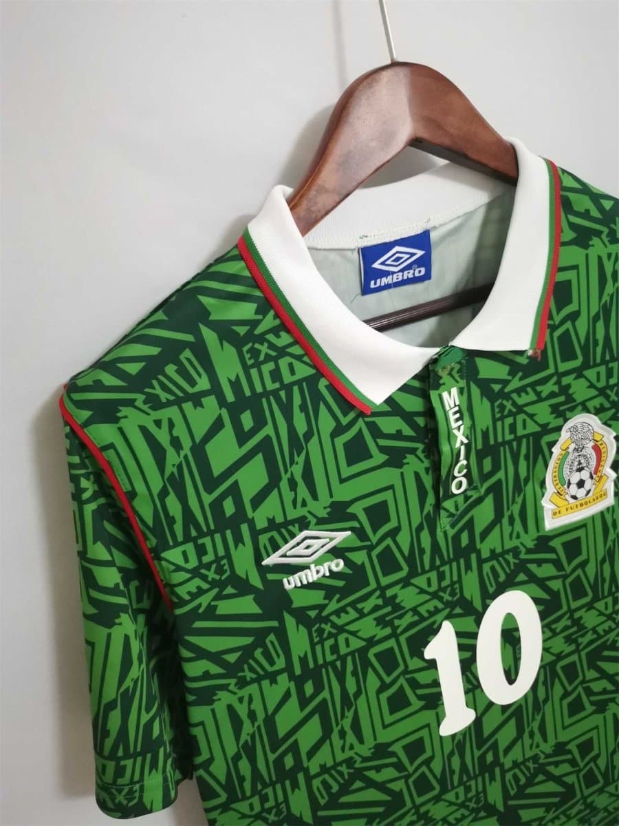Mexico 1994 Home Retro Football Shirt