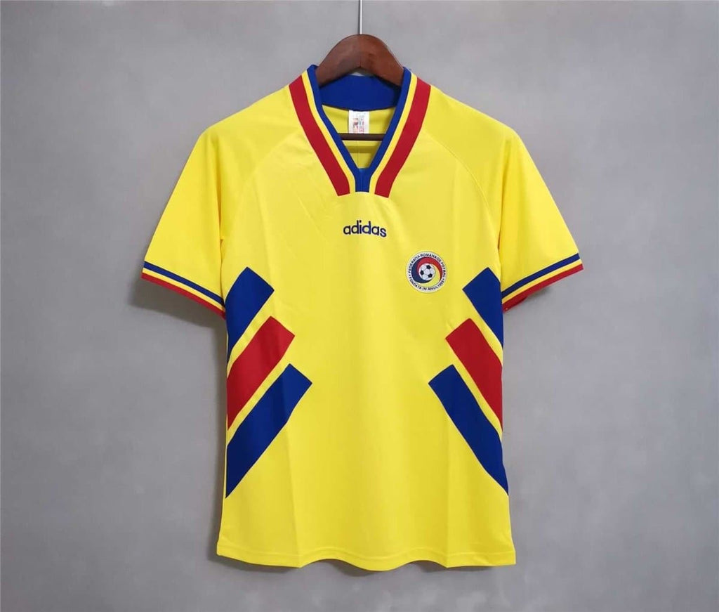 Romania 1994 Home Retro Football Jersey