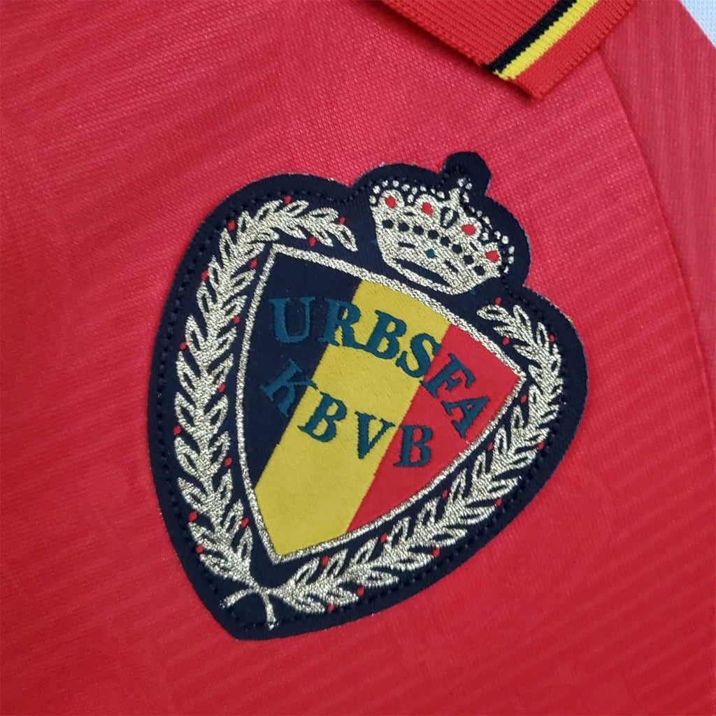 Belgium 1995 Home Retro Football Shirt