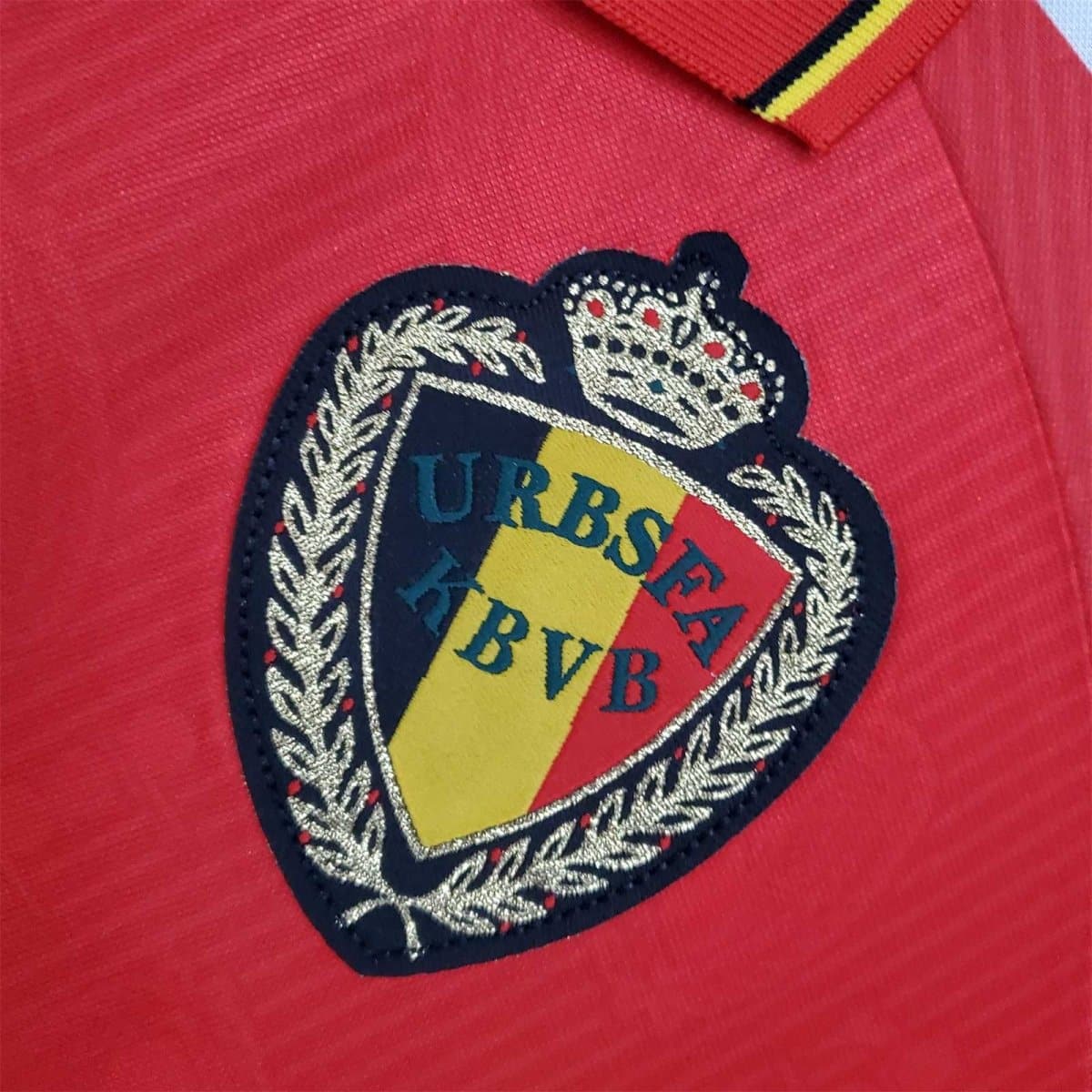 Belgium 1995 Home Retro Football Shirt