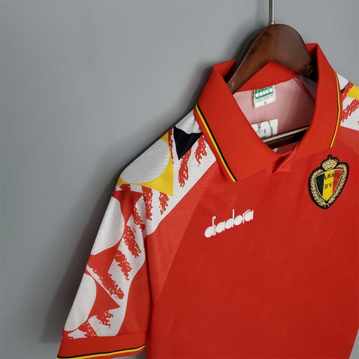 Belgium 1995 Home Retro Football Shirt