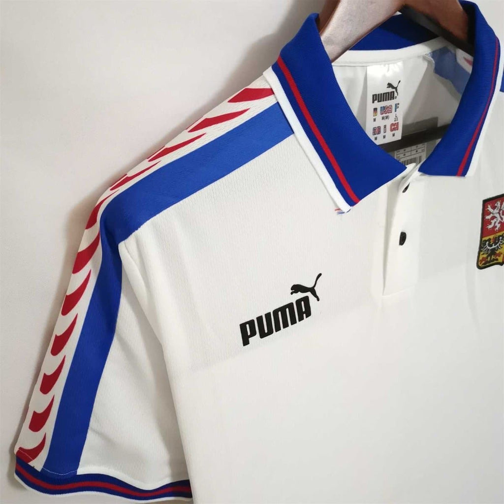 Czech Republic 1996 Away Football Jersey