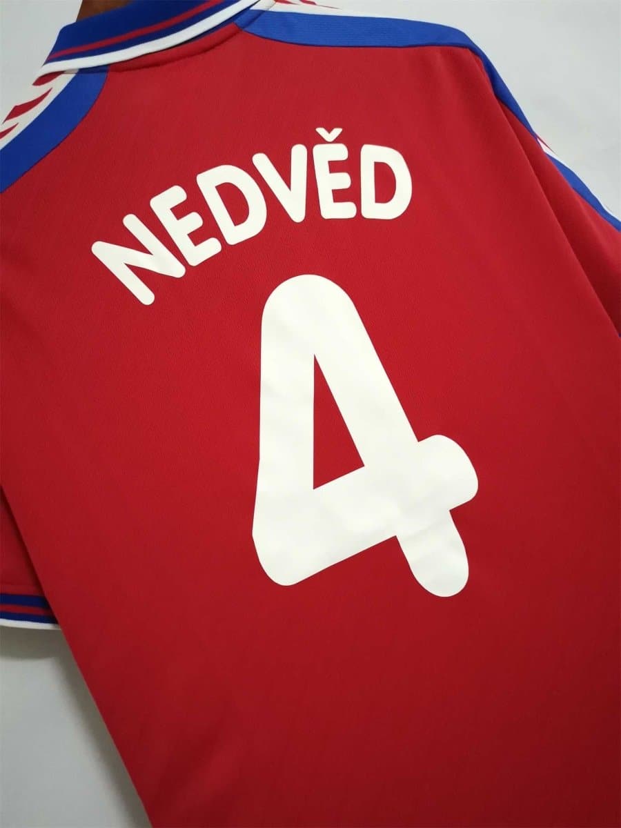 Czech Republic 1996 Home Football Jersey