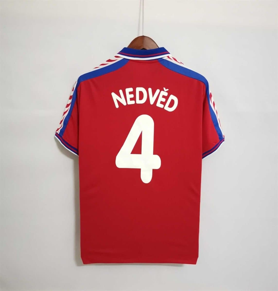 Czech Republic 1996 Home Football Jersey