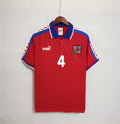 Czech Republic 1996 Home Football Jersey