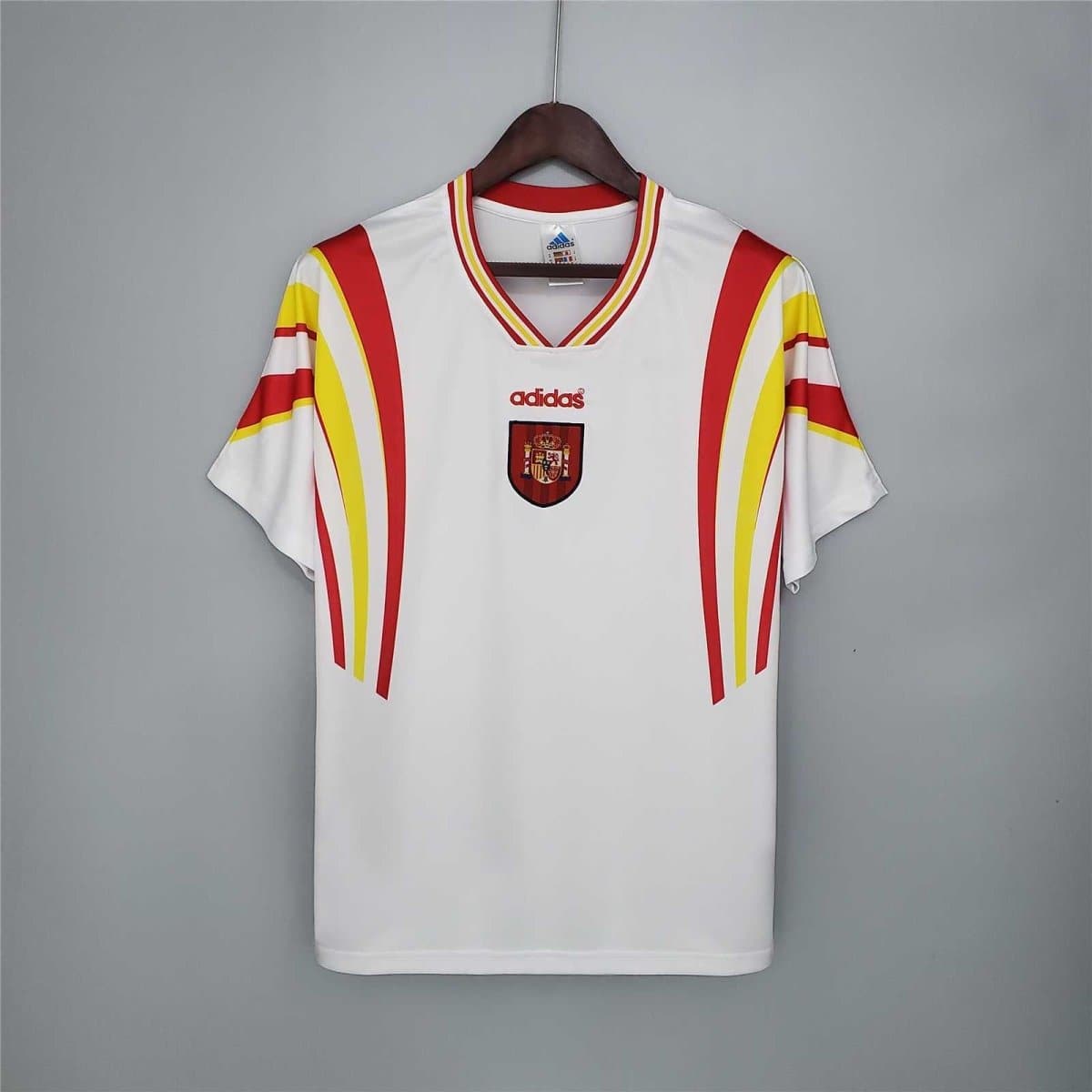 Spain 1996 Away Retro Football Jersey