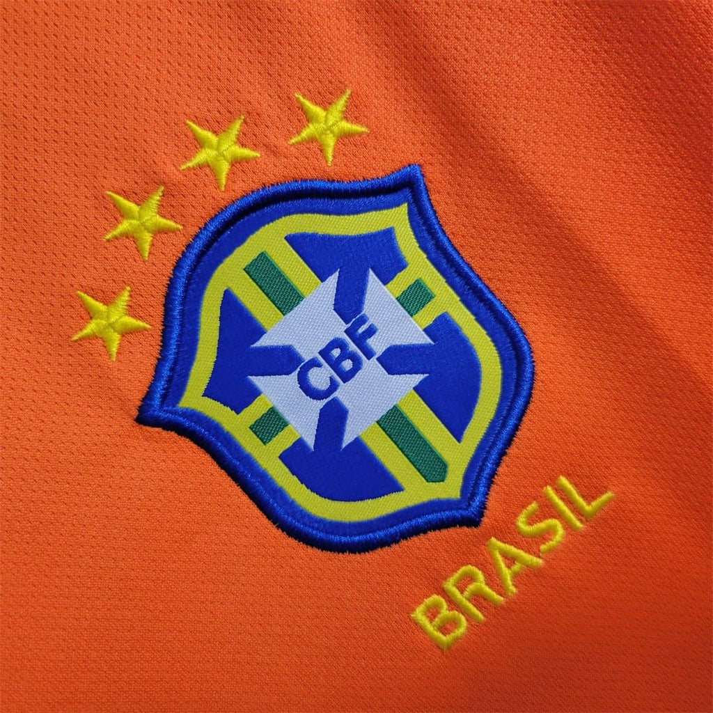 Brazil 1998 Goalkeeper Retro Football Jersey