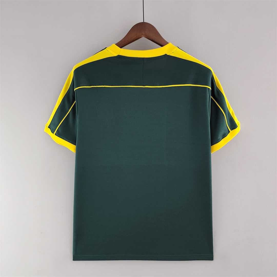 Brazil 1998 Goalkeeper Retro Football Jersey