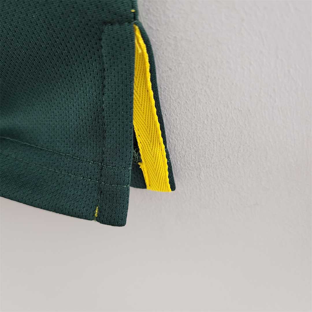 Brazil 1998 Goalkeeper Retro Football Jersey
