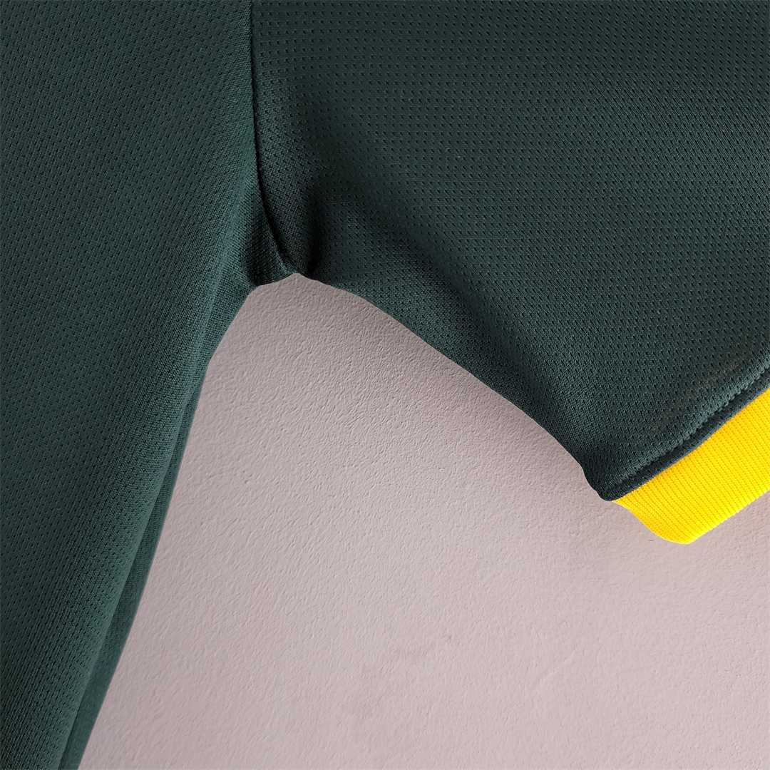 Brazil 1998 Goalkeeper Retro Football Jersey
