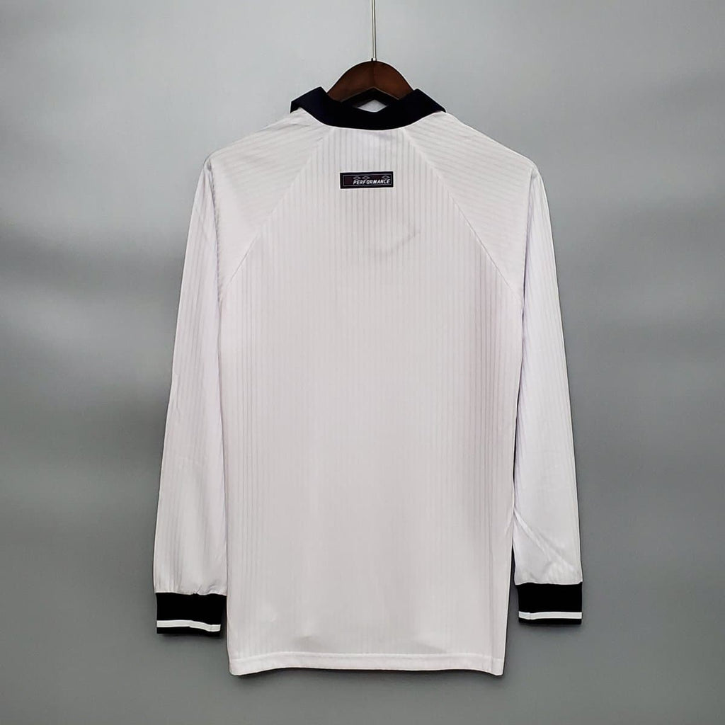 England 1998 Retro Long Sleeve Jersey