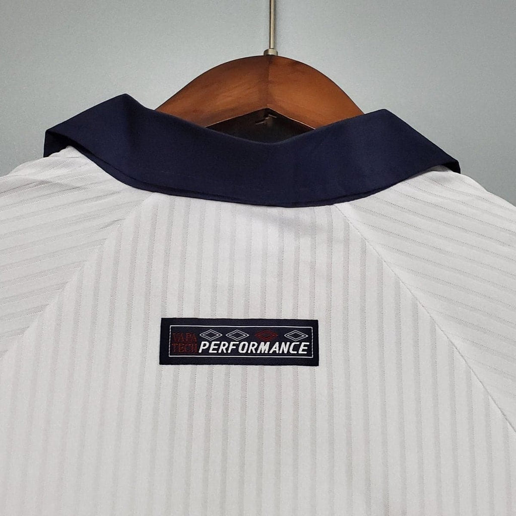 England 1998 Retro Long Sleeve Jersey