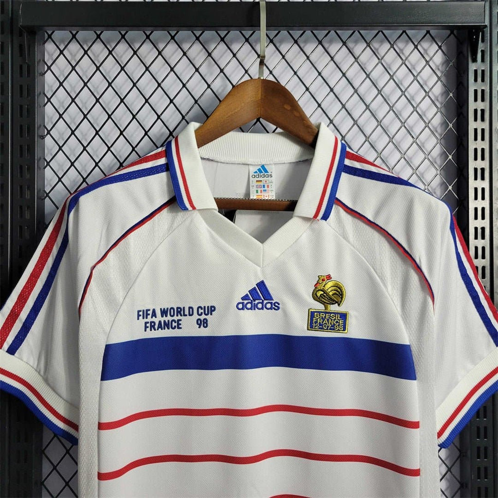 France 1998 Away Retro Football Jersey