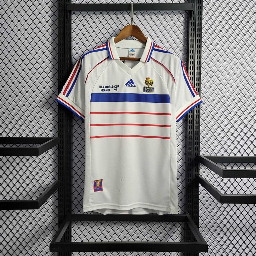 France 1998 Away Retro Football Jersey
