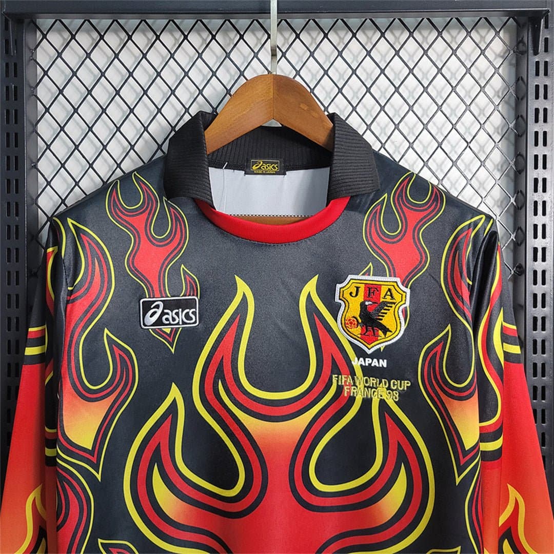 Japan 1998 Goalkeeper Retro Football Jersey