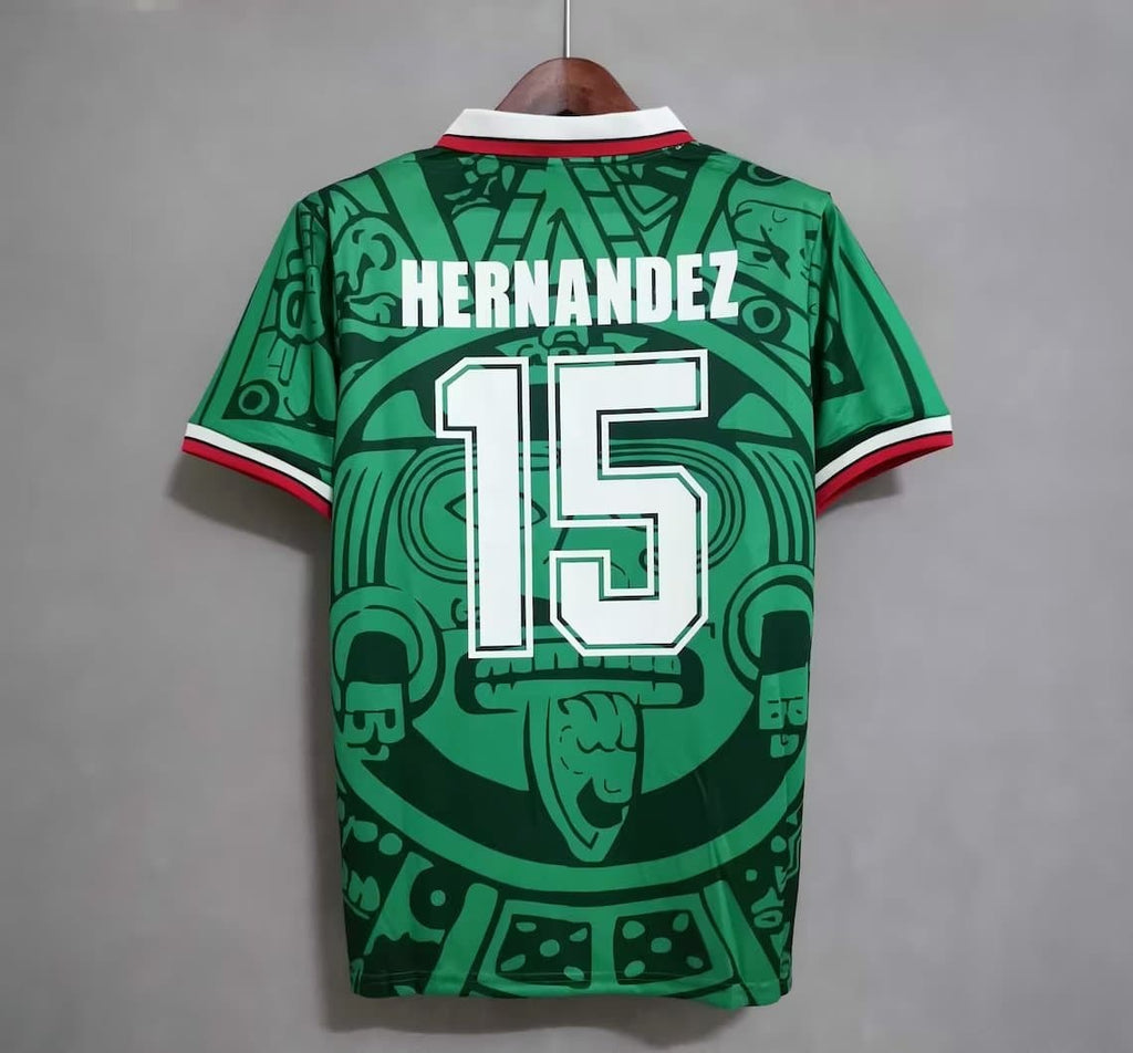 Mexico 1998 Retro Football Jersey