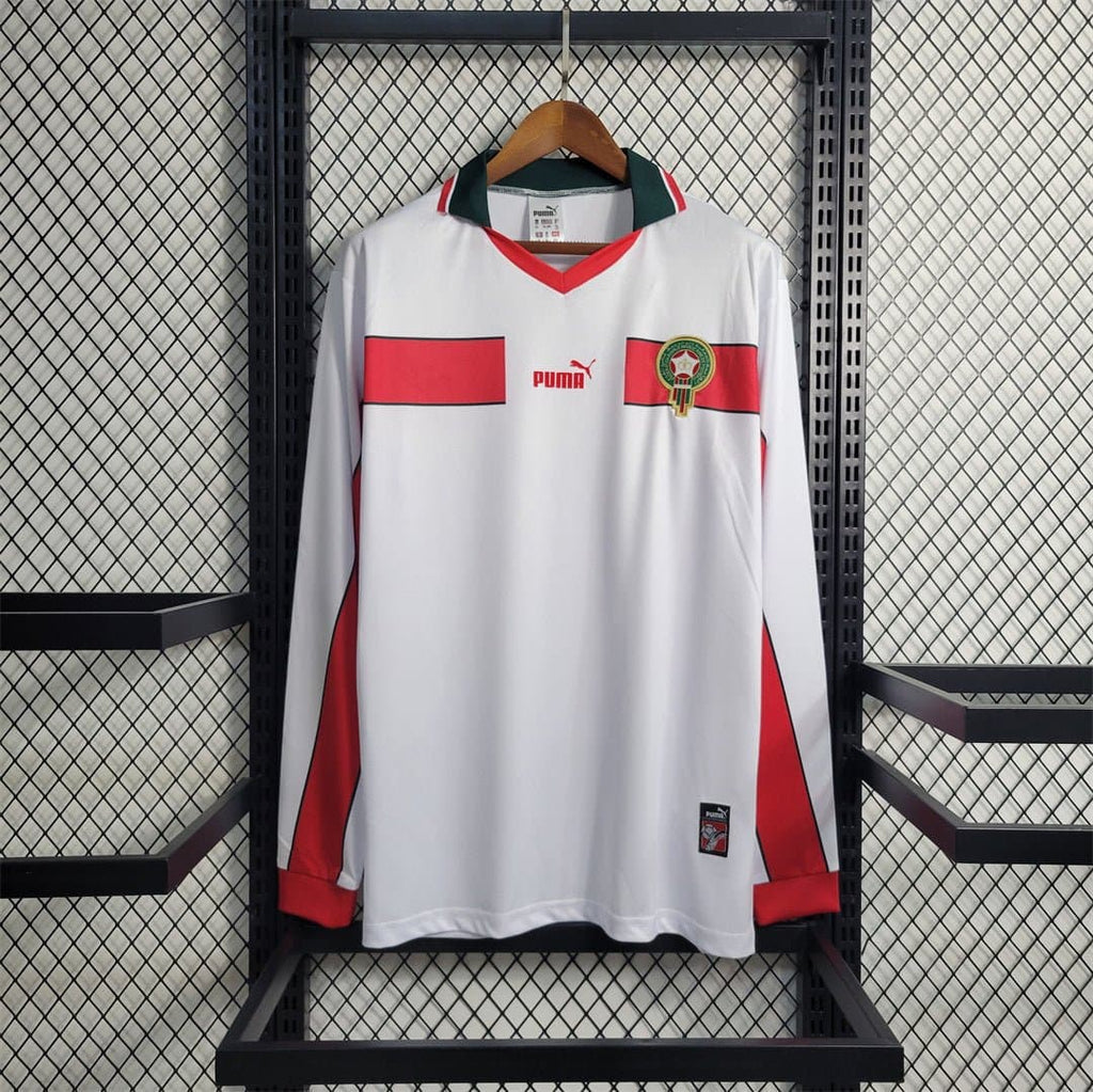 Morocco 1998 Away Retro Football Jersey