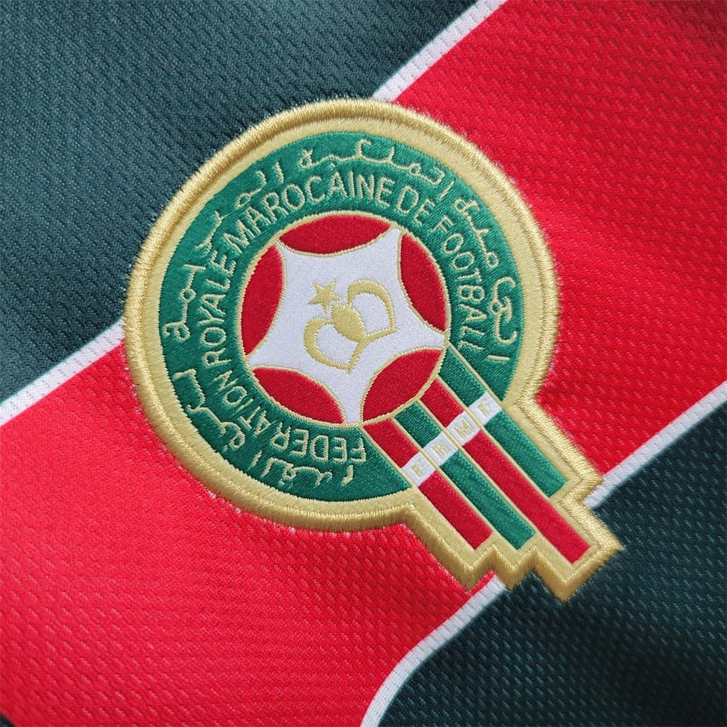 Morocco 1998 Retro Football Shirt