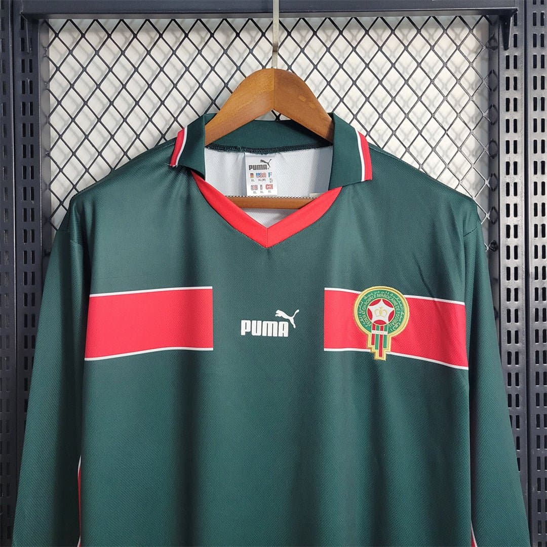 Morocco 1998 Retro Football Shirt